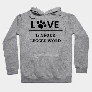 Dog Cat Love Hoodie